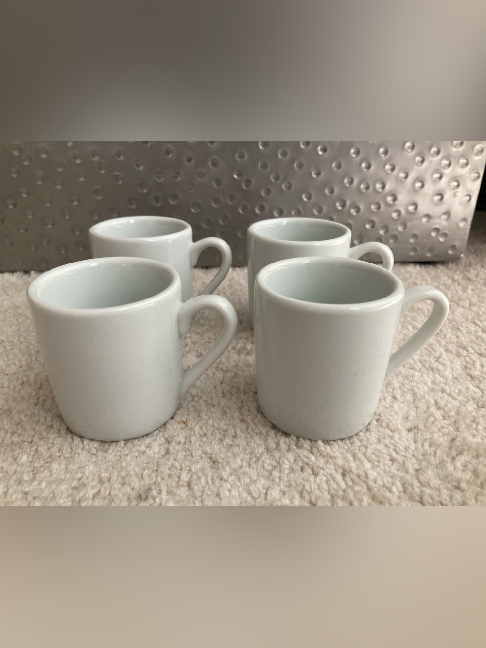 Sur la table set of four everyday porcelain 2 oz cups
